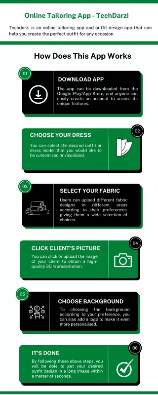 online tailoring app techdarzi