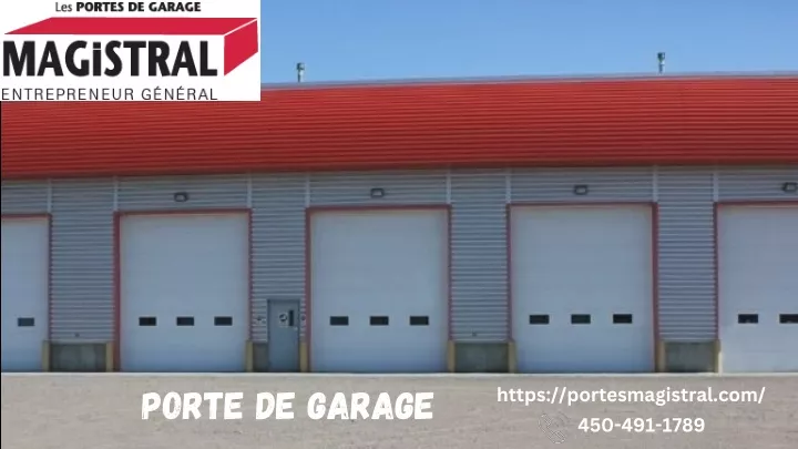 porte de garage