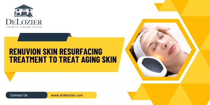renuvion skin resurfacing treatment to treat
