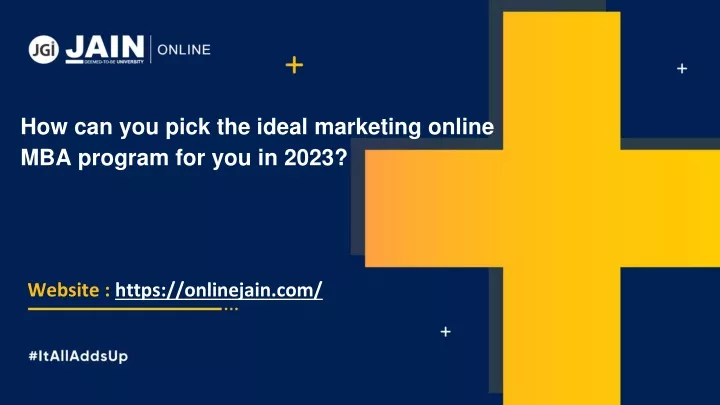 how can you pick the ideal marketing online