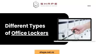 Different Types of Office Lockers