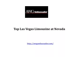 Top Las Vegas Limousine at Nevada
