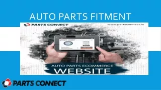 Auto Parts Fitment - PartsConnect