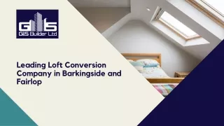Leading Loft Conversion Company in Barkingside and Fairlop