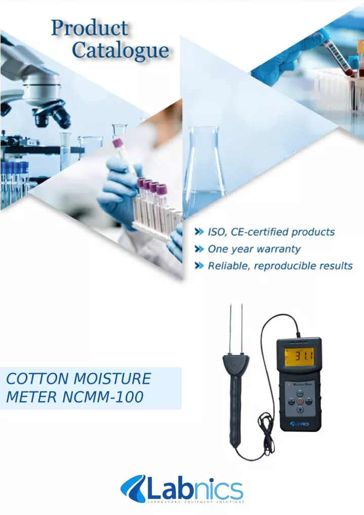 cotton moisture meter ncmm 100