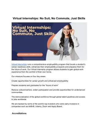 Virtual Internships_ No Suit, No Commute, Just Skills
