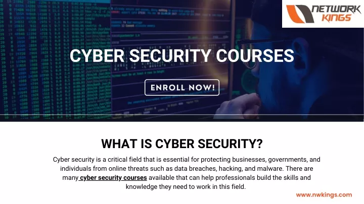 cyber security courses