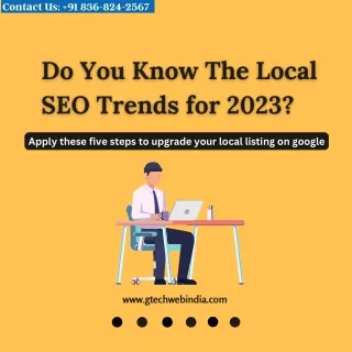 Do You Know The Local SEO Trends for 2023?