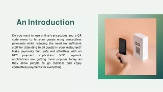 Enjoy Contactless Payments with NFC App