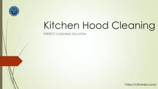 Kitchen Hood Cleaning in Abudhabi Uae