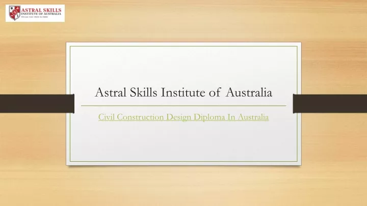 astral skills institute of australia