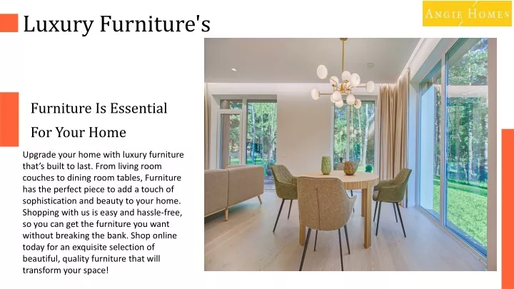 luxury furniture s