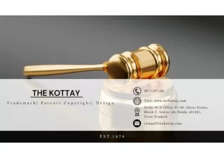 Advocate trademark in Noida  The Kottay