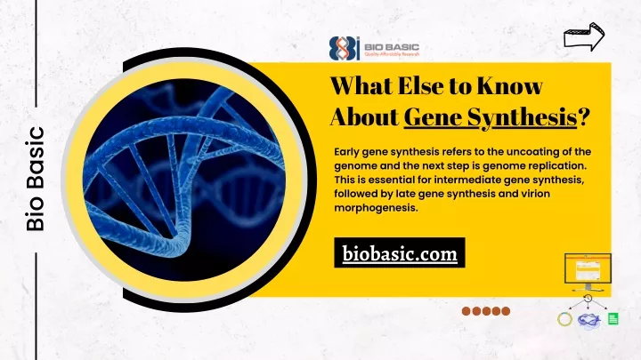 what else to know about gene synthesis