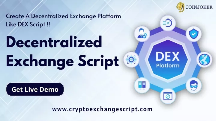 create a decentralized exchange platform like