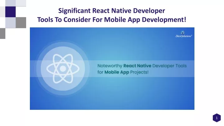 significant react native developer tools