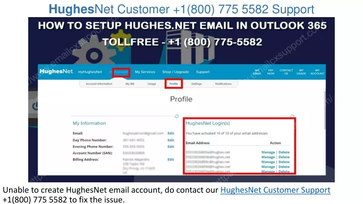 hughes net customer 1 800 775 5582 support