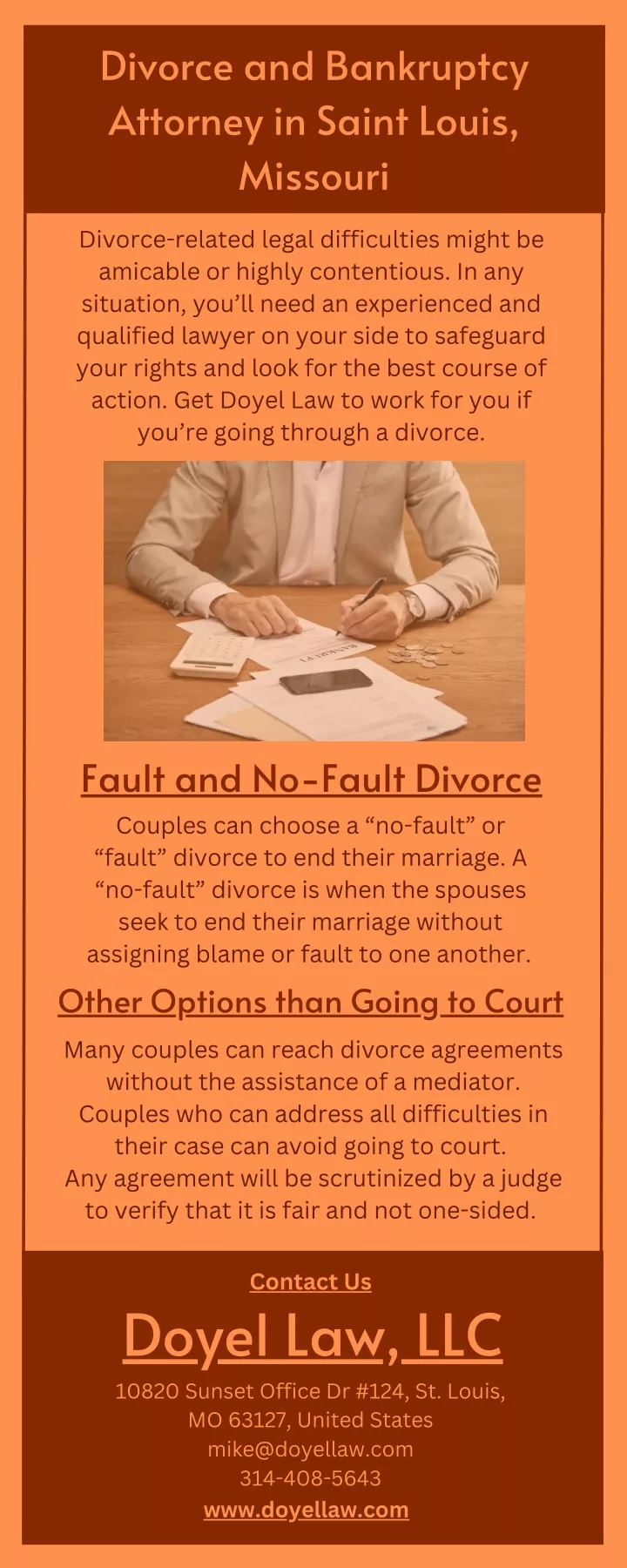 divorce and bankruptcy attorney in saint louis