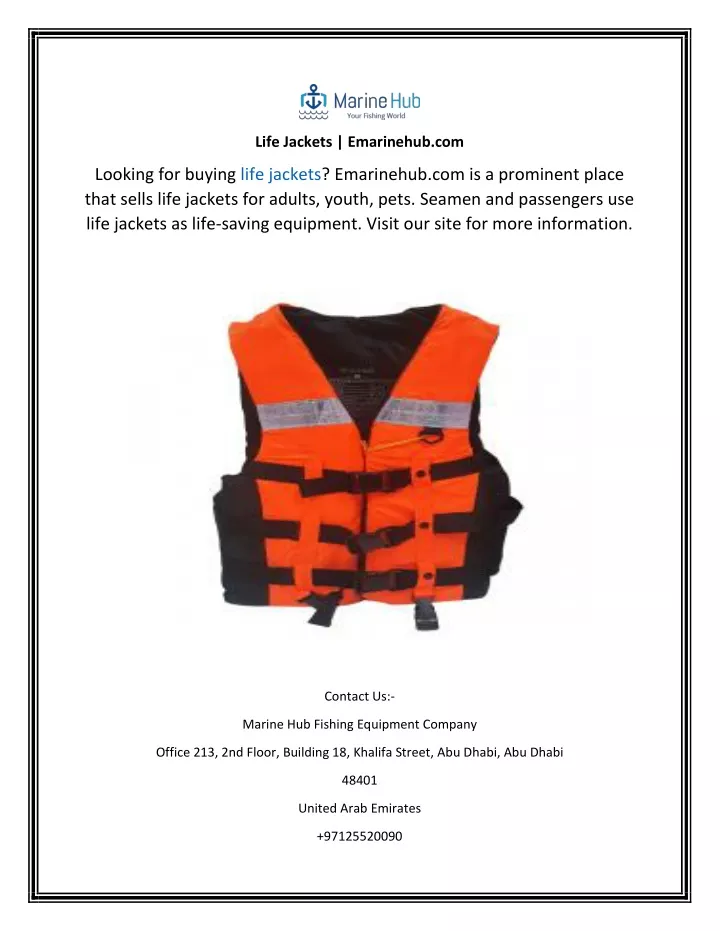 life jackets emarinehub com