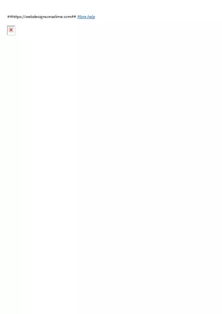 https webdesignsonadime com more help