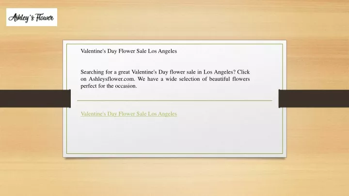 valentine s day flower sale los angeles searching
