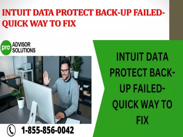 intuit data protect back up failed quick way to fix