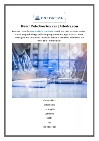 breach detection services enfortra com