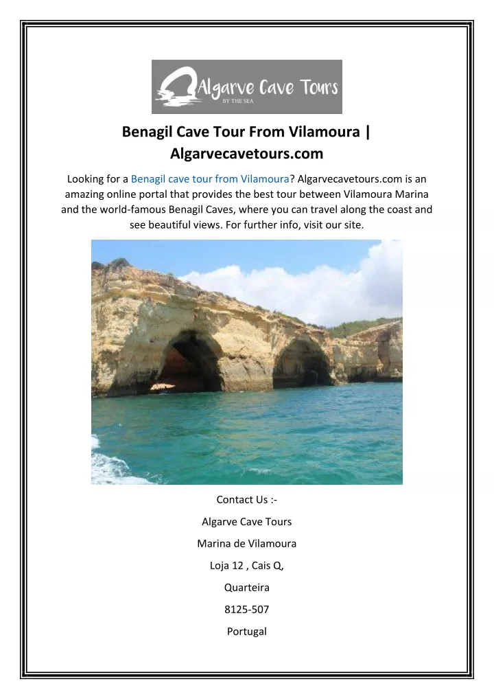 benagil cave tour from vilamoura algarvecavetours