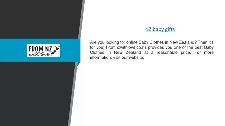 are you looking for online baby clothes
