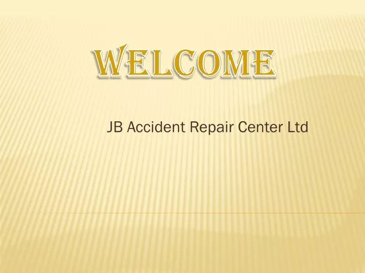 jb accident repair center ltd