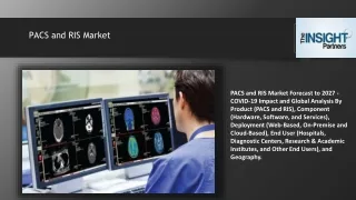 PACS and RIS Market Trends, Business Growth and Major Driving Factors 2027