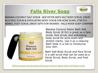 Detox Bath Salt Body Scrub