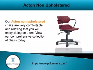 Acton Non Upholstered