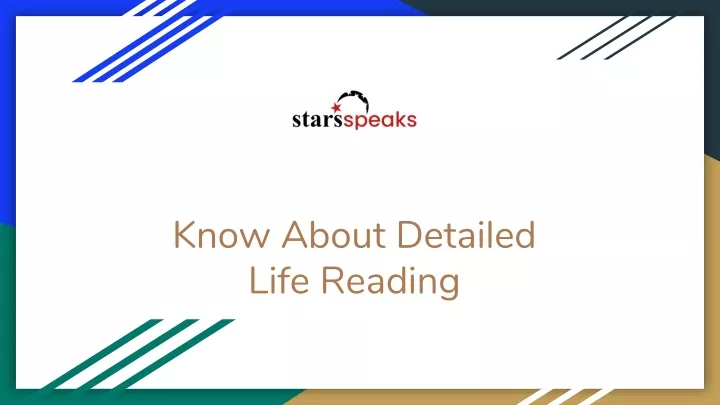know about detailed life reading