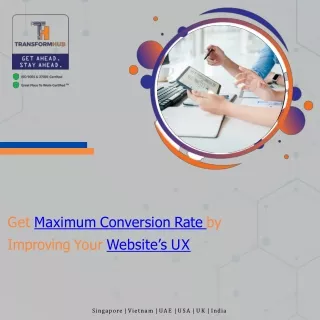 Get Maximum Conversion Rate by Improving Your Website’s UX