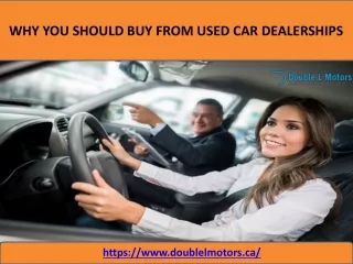 Why You Should Buy From Used Car Dealerships?