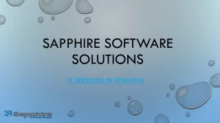 sapphire software solutions
