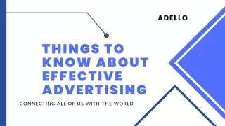 Target Your Right Audience With Effective Advertising