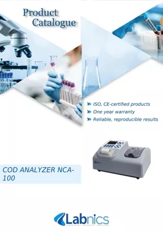 cod analyzer nca 100