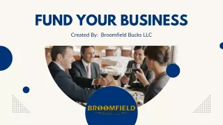 Funding For Start-Ups And Small Businesses