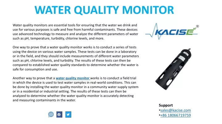 water quality monitor