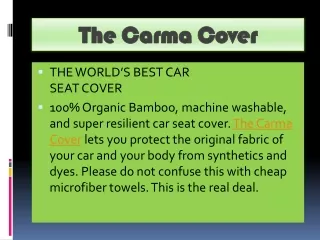 the carma cover