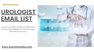 urologist email list
