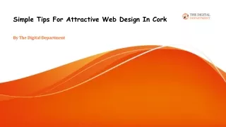 Simple Tips For Attractive Web Design In Cork