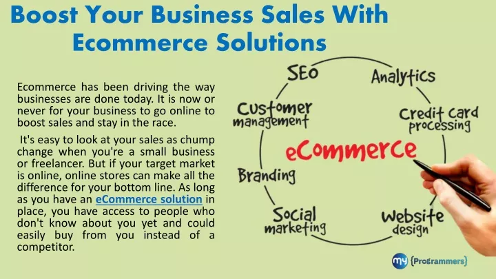 boost your business sales with ecommerce solutions