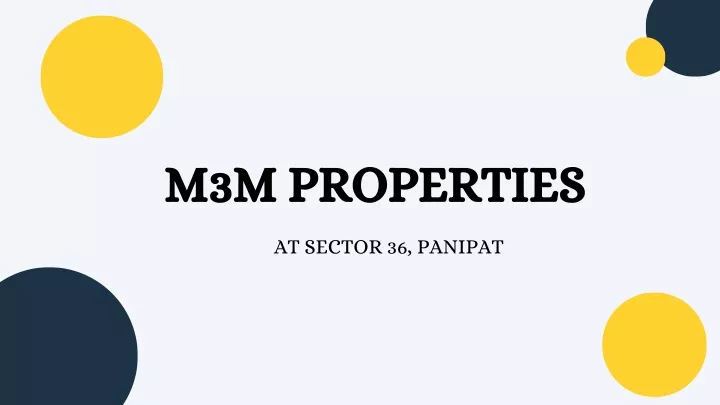 m3m properties