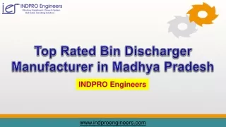 Top Rated Bin Discharger Manufacturer in Madhya Pradesh – INDPRO