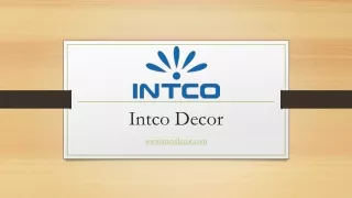 Buy Crown Moulding – Intco Decor