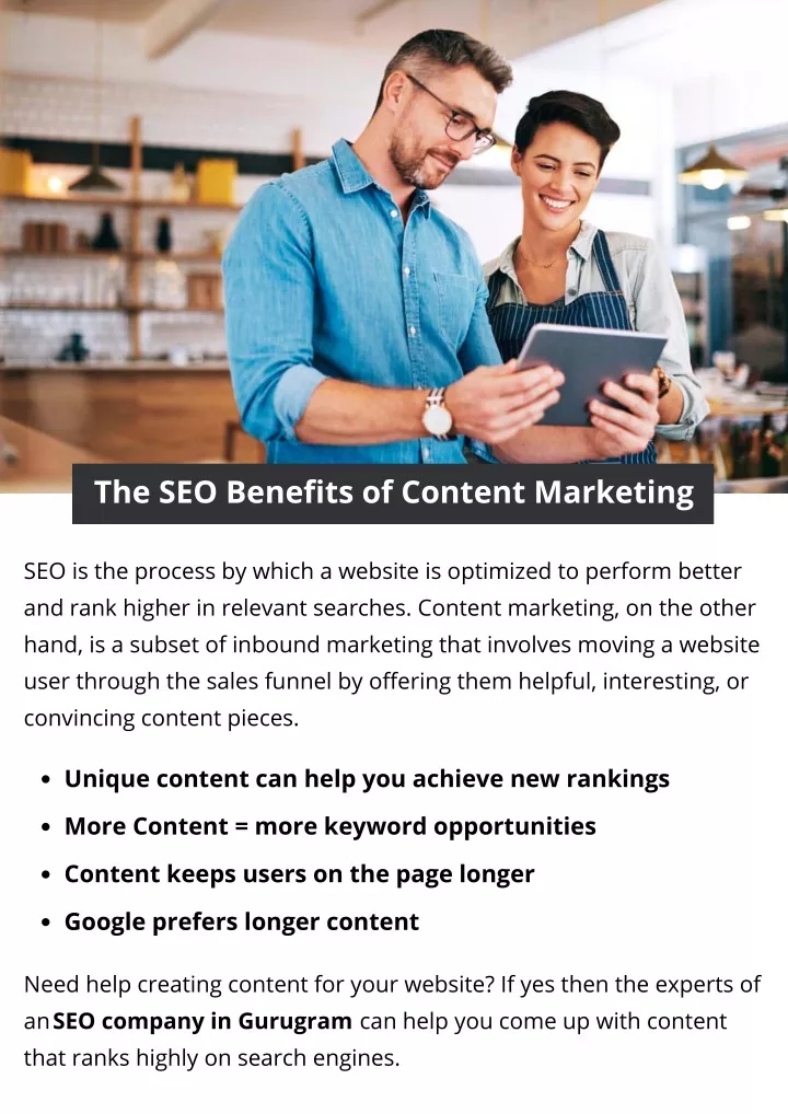 the seo benefits of content marketing