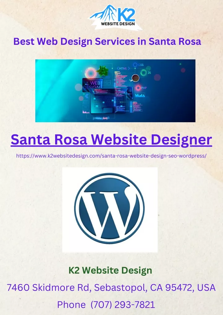 best web design services in santa rosa